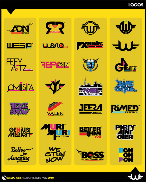 Deviantart Logotypes LogoTypes 1 by Weslo11 on DeviantArt