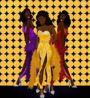 *Old* Illustration of Dreamgirls Bway ONO(Disco)