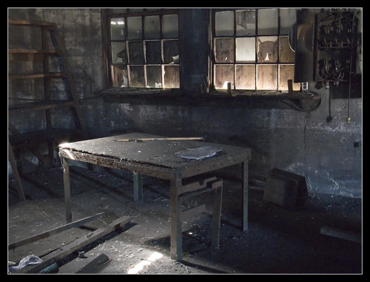 Empty Table by Agent-Nox by Urban-Explorers on DeviantArt