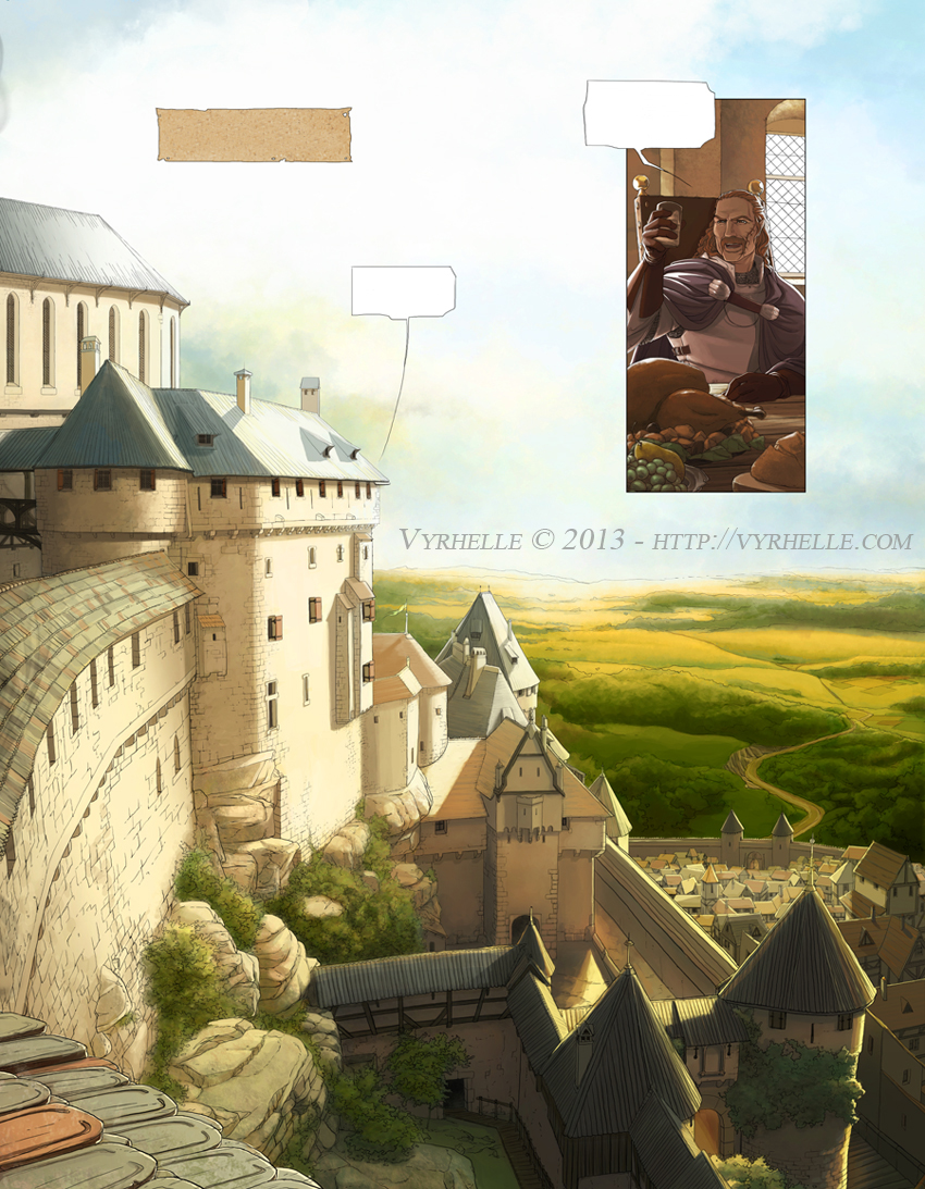 Les Chroniques d'Arcea Livre 2, page 1 by Vyrhelle-VyrL