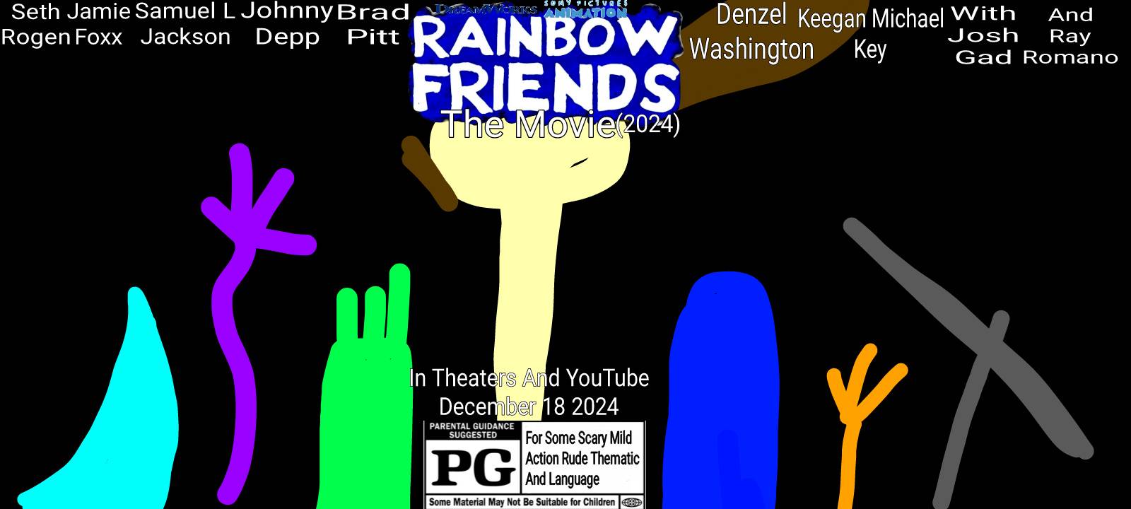 Rainbow Friends Poster by Visualsbymateus on DeviantArt