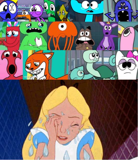 Aba Crying Alice Feel Bad For Team Rainbow BanBan Crying by Jeremiahmurphy2009 on ...