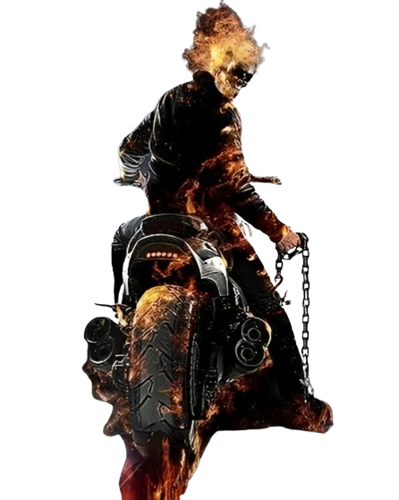 Ghost Rider Back View Ghost rider looking back by DonComediaTV on DeviantArt