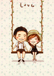 Wedding cartoon