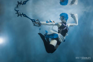 Underwater Cosplay - Aqua Kingdom Hearts by silhouettedamour Underwater Cosplay - Aqua Kingdom Hearts by silhouettedamour