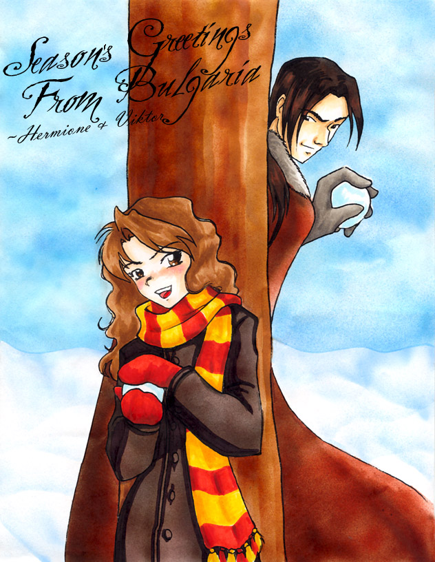 Harry Potter - Christmas Card