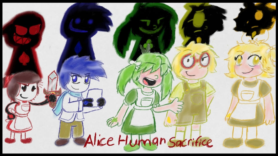 Alice of Human Sacrifice Lyrics/Pictures by BiggestEeveeFan on DeviantArt