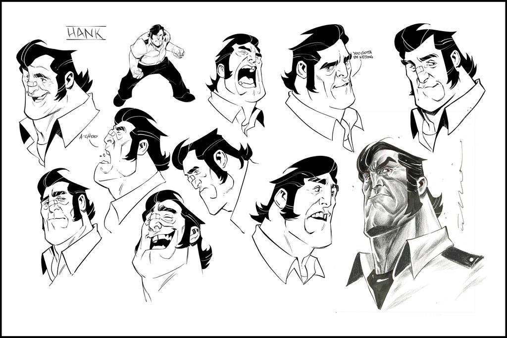 Hank Model Rba Hank Model Sheet by jerkmonger on DeviantArt
