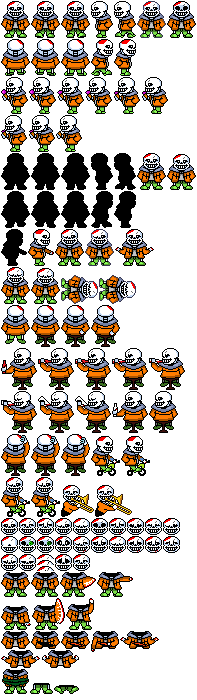 Epic Sans Sprites Overworld by Niko189 on DeviantArt