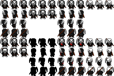 Pixilart - Reaper Sans by stxrthvftx