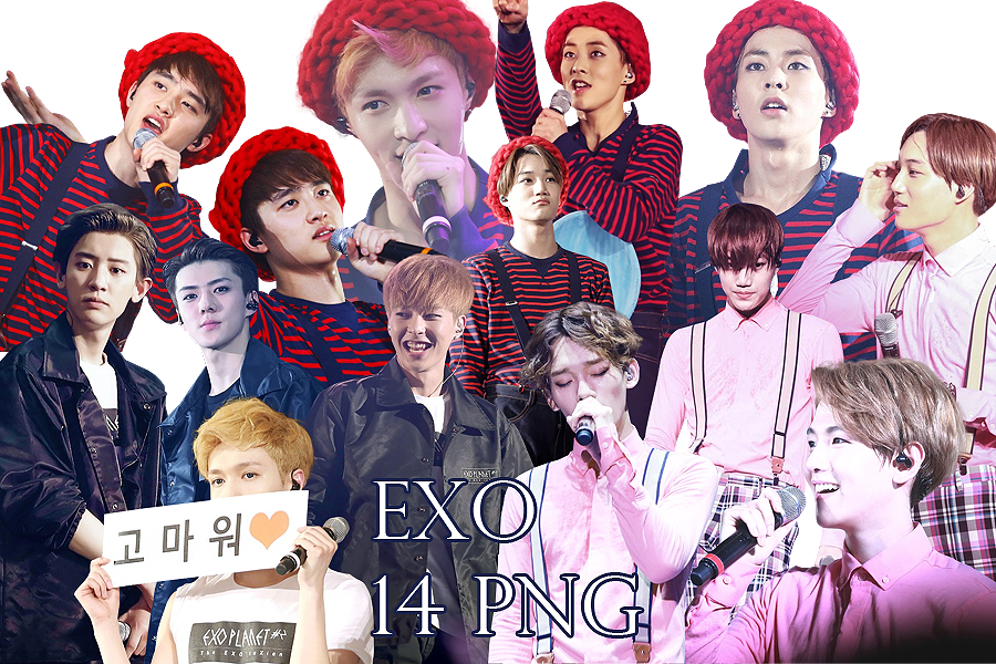 EXO PNG Pack {EXO'luXion Part.2}