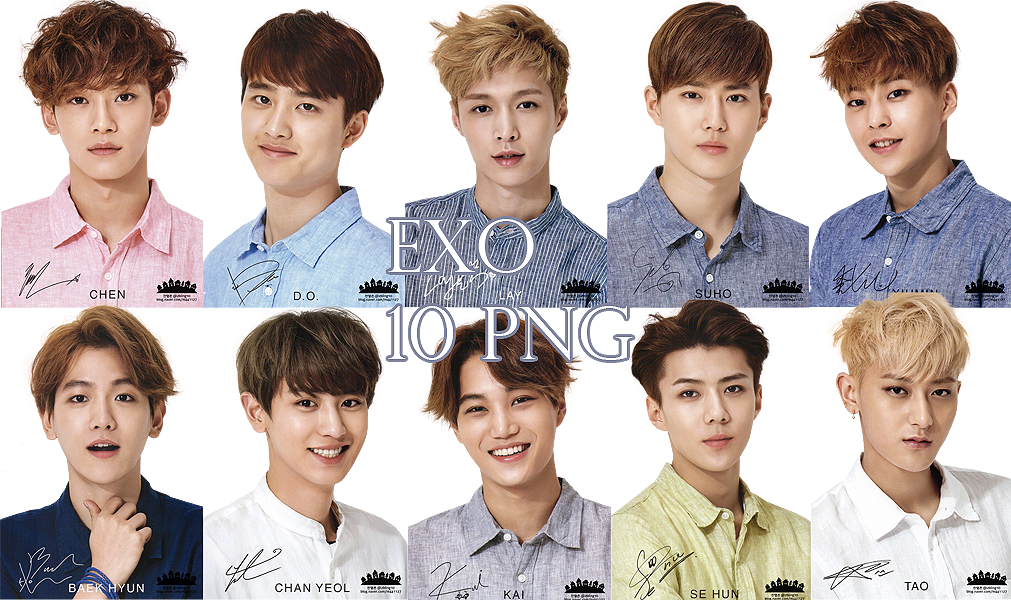 EXO PNG Pack {SPAO 2}