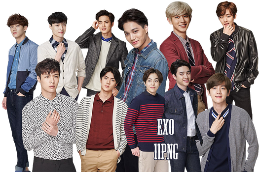 EXO PNG Pack {Lotte Duty Free 4}