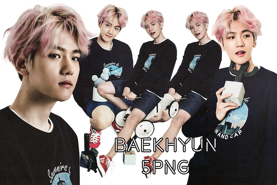 EXO Baekhyun PNG Pack {Season Greetings 2016}