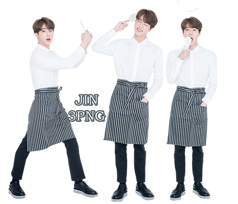 BTS Jin PNG Pack {Real Family Picture}