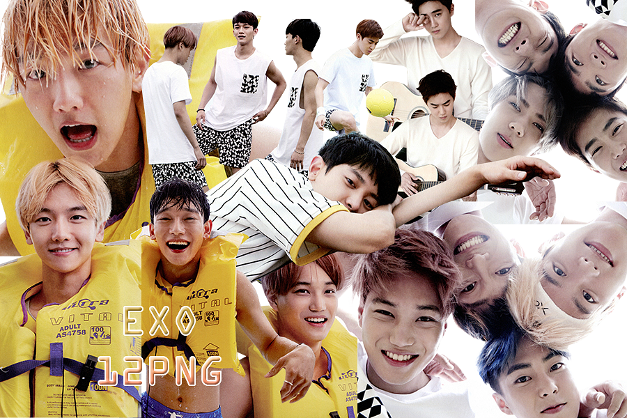 EXO PNG Pack {Dear Happiness Part. 2}