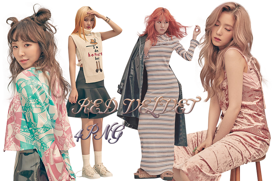 RED VELVET PNG Pack {The Celebrity}