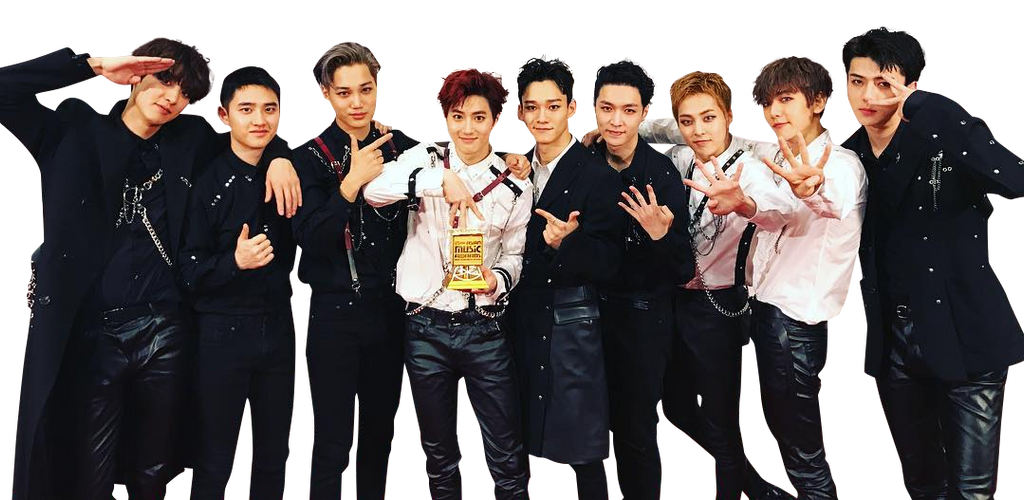 EXO PNG [MAMA 2016]