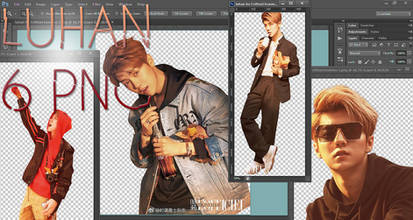 Luhan PNG Pack {L'Officiel Hommes}