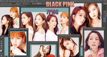 Black Pink PNG Pack {High Cut}