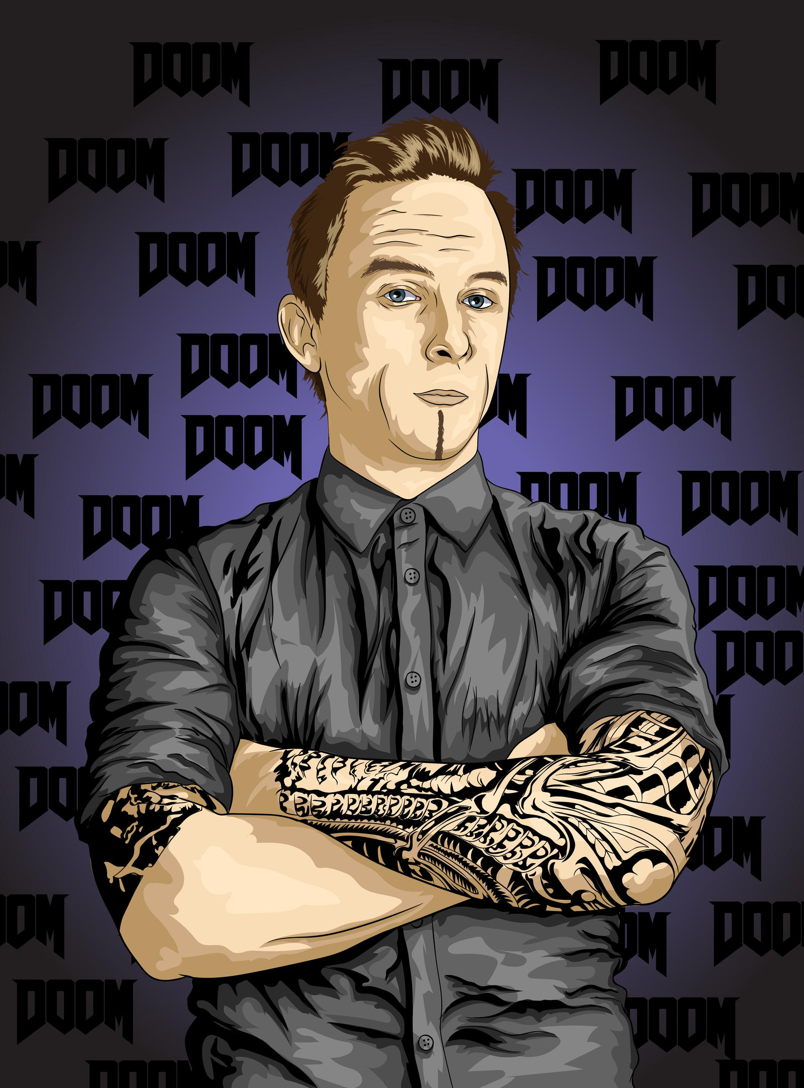 Mick Gordon Rig Mick Gordon by perenyilaszlo on DeviantArt