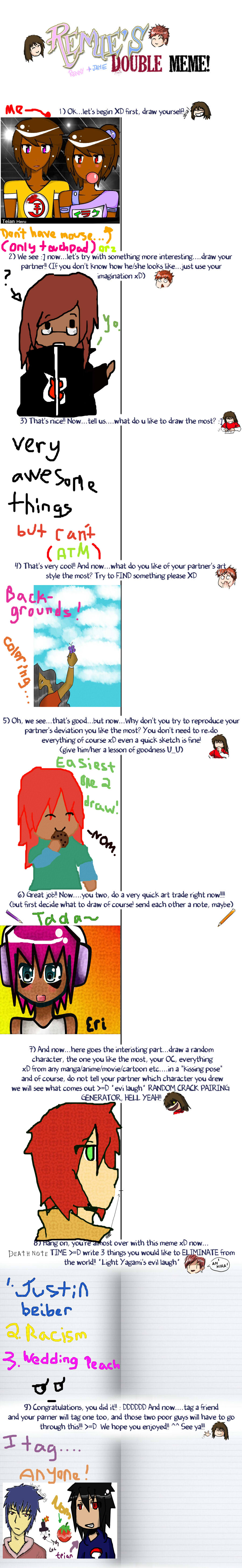 Two Set Practice Meme Double meme practice by Teian on DeviantArt