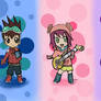 Ryuusei no rockman chibis__