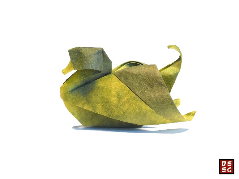 Origami Duck Stock Illustrations – 417 Origami Duck Stock