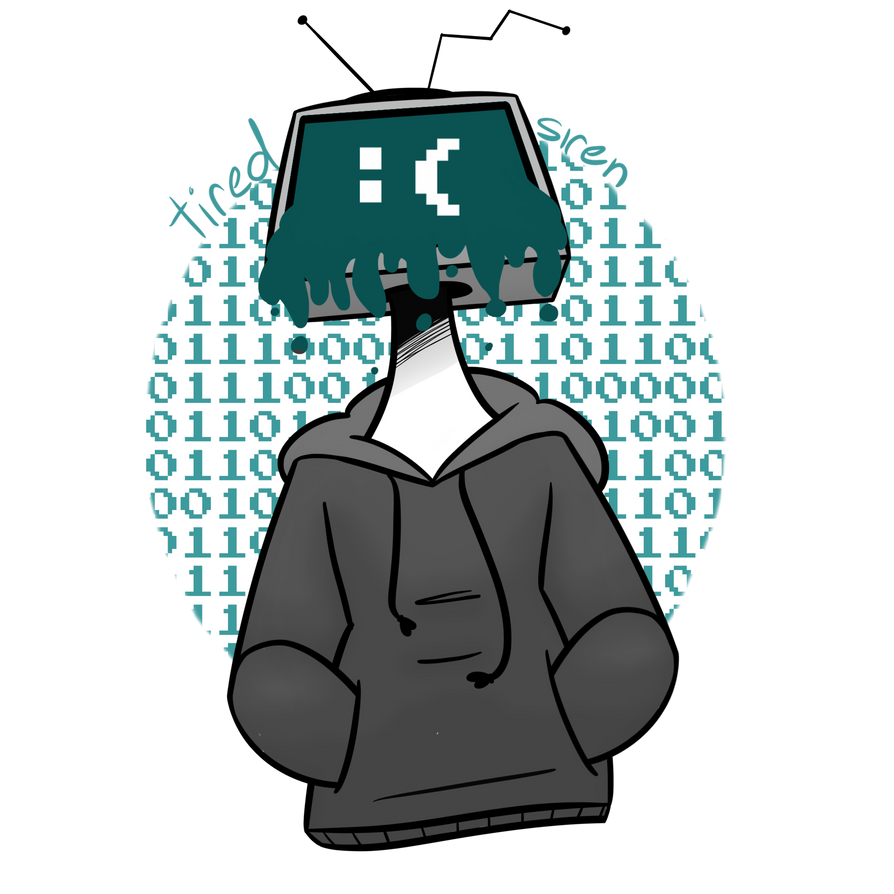Crying Computer by tiredsiren on DeviantArt
