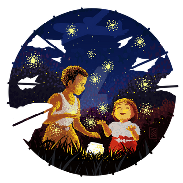 OC][CC] Grave of the Fireflies : r/PixelArt