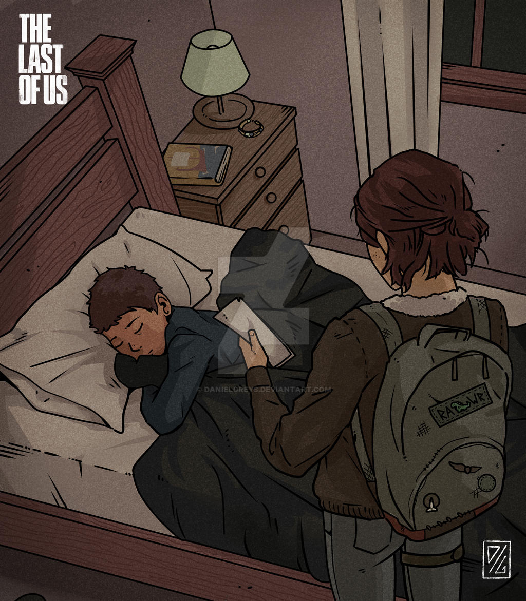 The Last of Us: Part II Ellie and Joel by radimirovna on DeviantArt