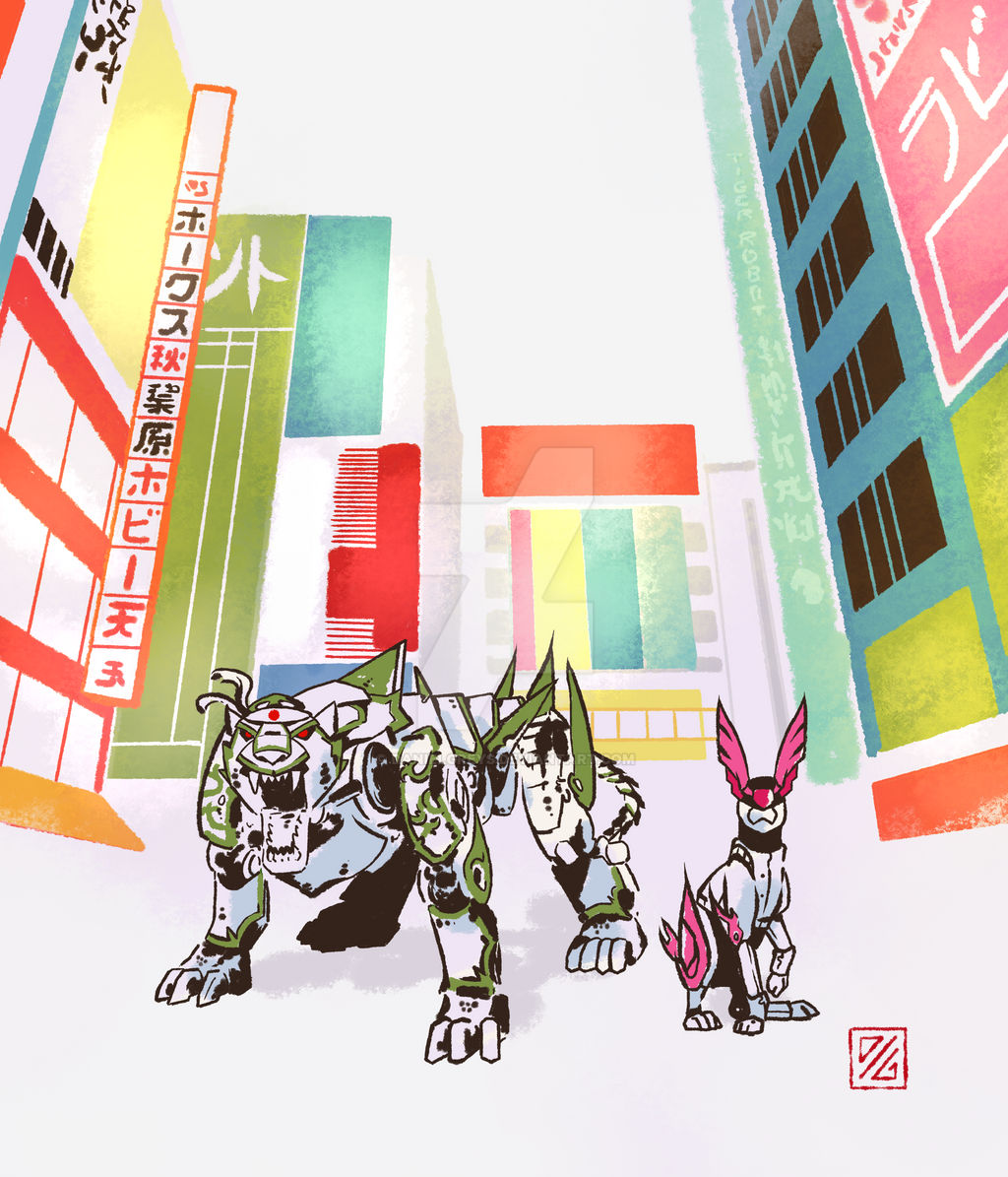 Tiger Rabbit Drawing Tiger and Bunny by DanielGreyS on DeviantArt