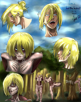 Annie Leonhardt study (Attack on Titan)