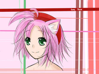 Gijinka Amy Rose