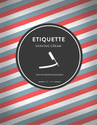 Etiquette Shaving Cream Logo (revamped)