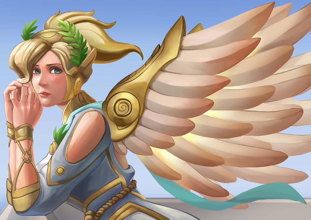 Mercy winged victory