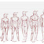 Height + Anatomy chart, WIP