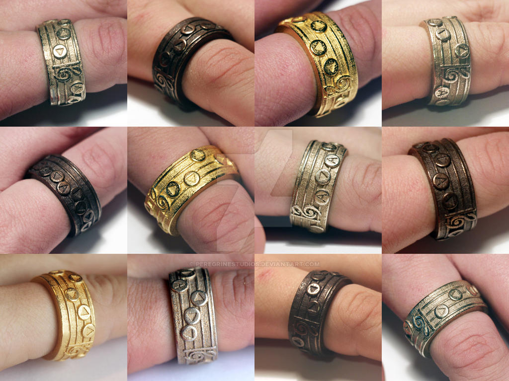Oot Rings Zelda Songrings - Ocarina of Time Collection by PeregrineStudios on ...