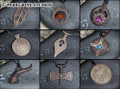 Amulets of the Nine Divines - Stainless Steel