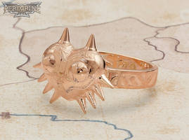 Ring - Majora's Mask (Rose Gold-Plated Brass)