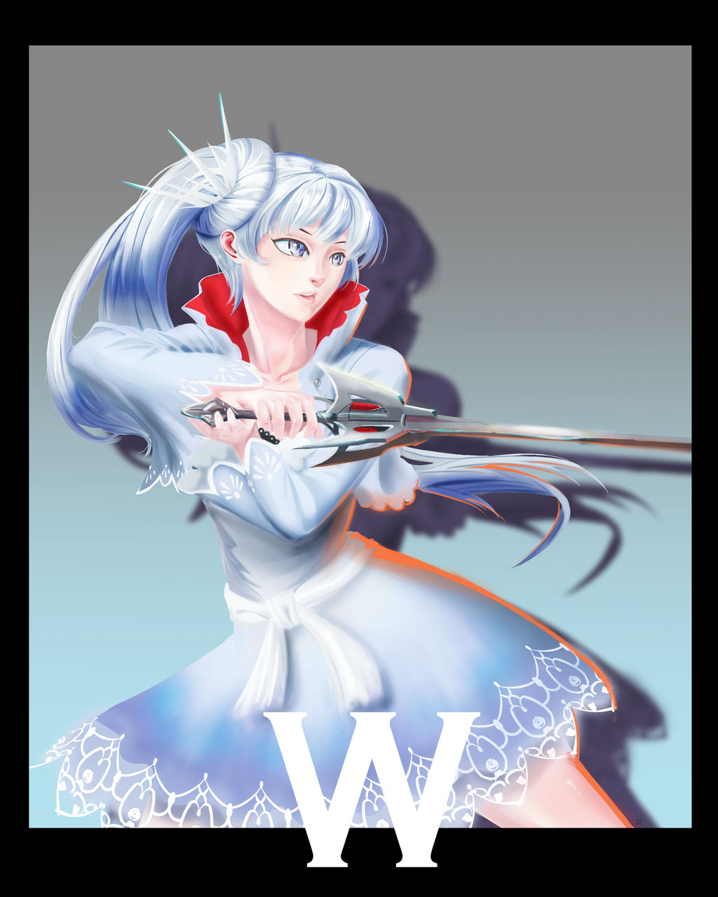 RWBY Weiss by ArtistNtraininG on DeviantArt