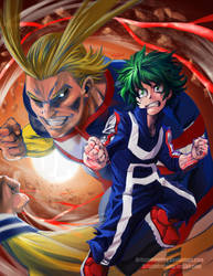 Boku no hero academy all might