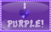 I Love Purple Stamp