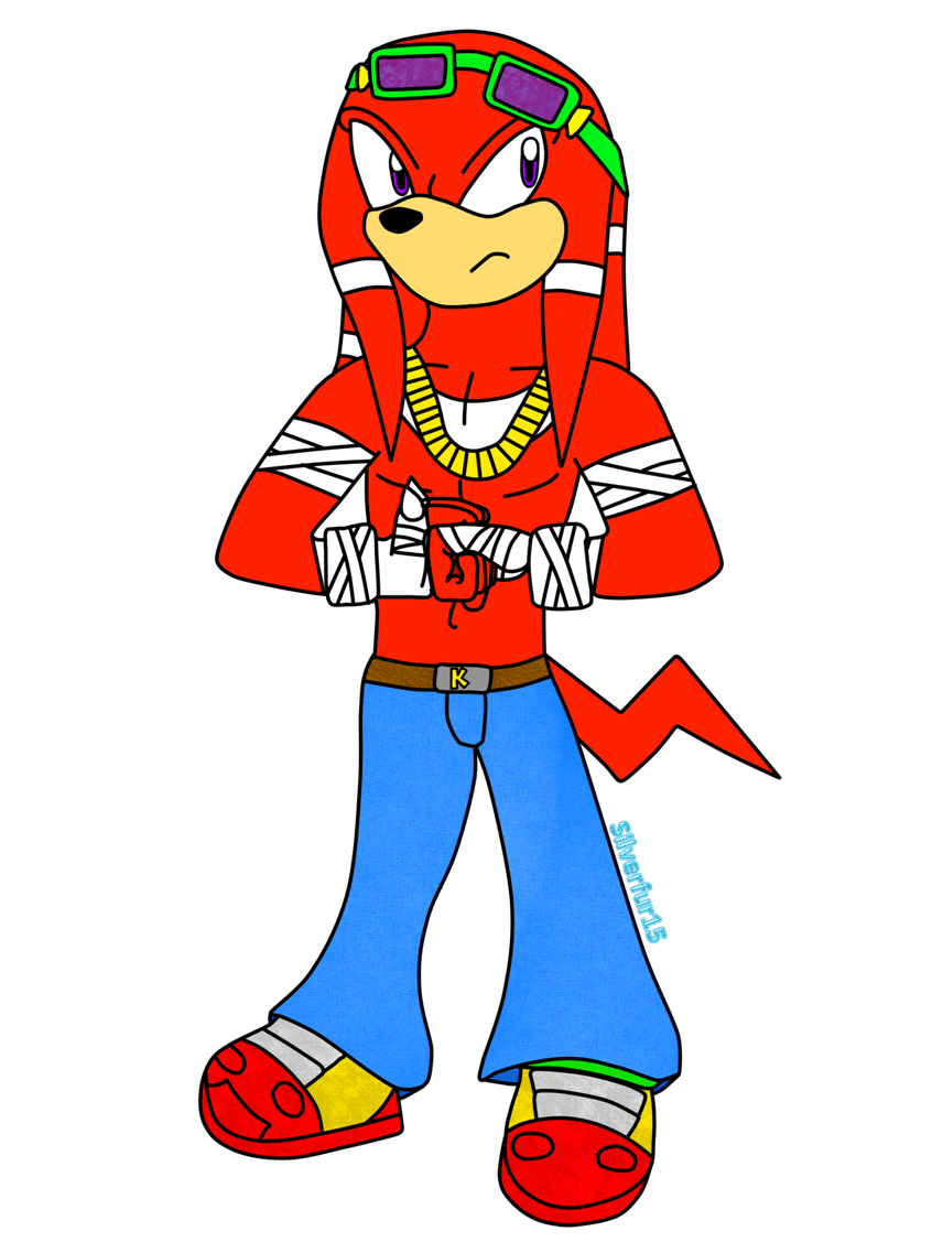 Knuckles Boom by Silverfur15