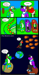Art Trade --- Growth To Space by Silverfur15
