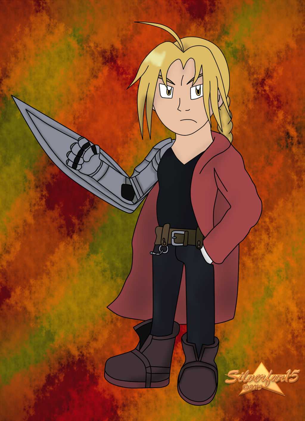 Edward Elric by Silverfur15
