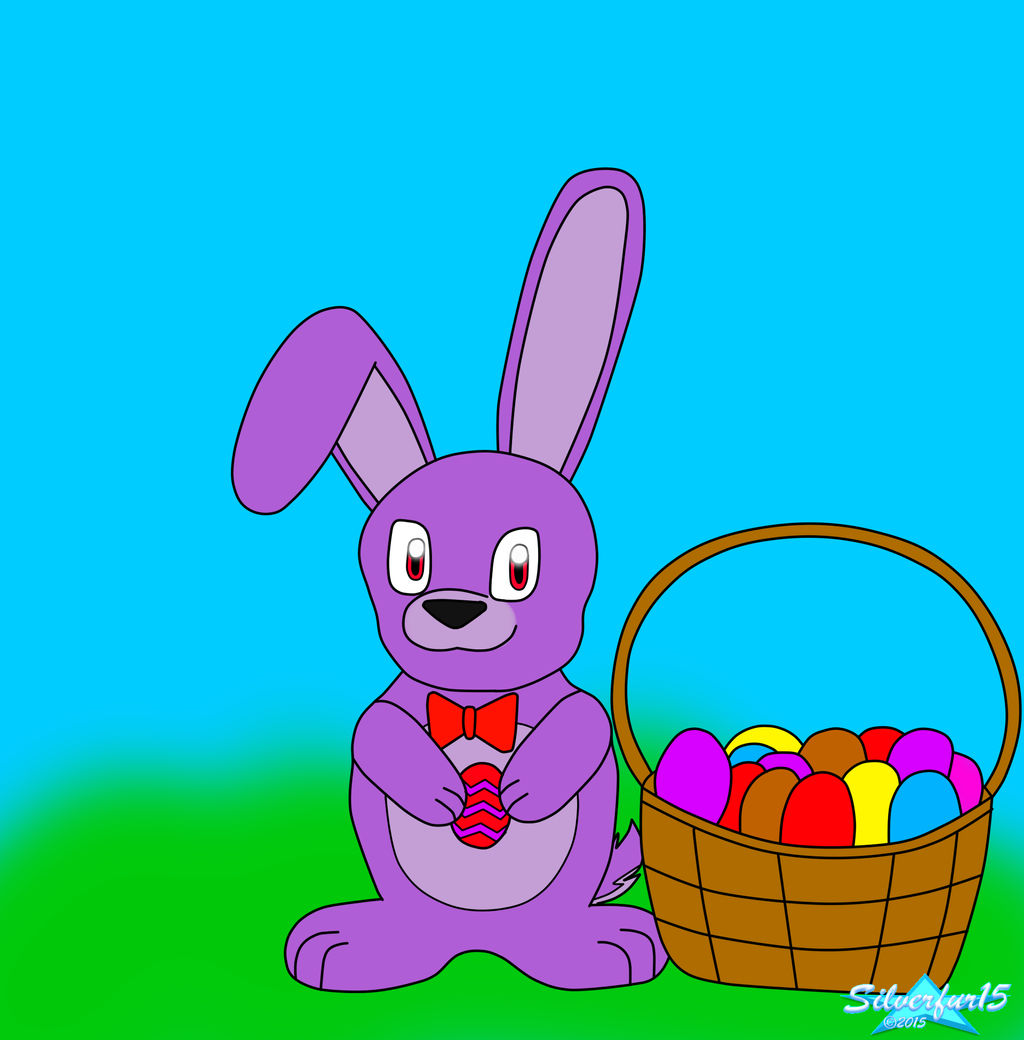 Easter Bonnie by Silverfur15