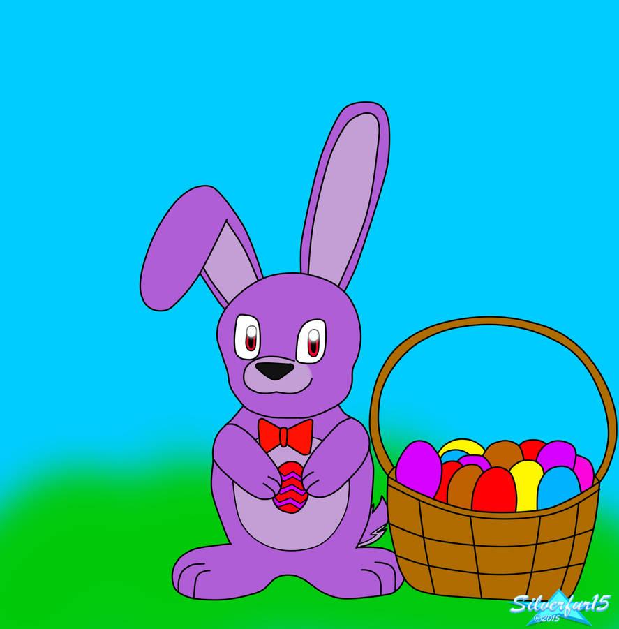 Easter Bonnie by Silverfur15