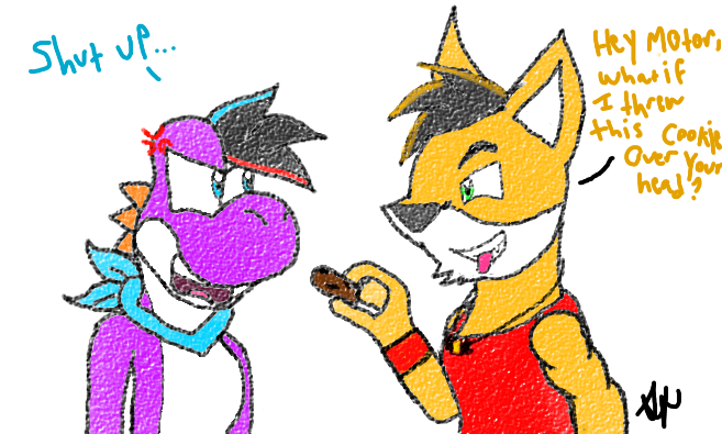 Shut Up Rocko by Silverfur15