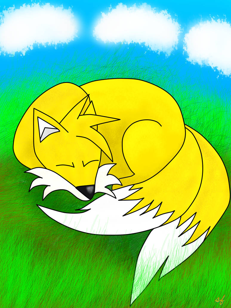 Sleeping Tails by Silverfur15